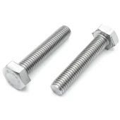 M16X 45 ŚRUBA DIN 933 NIERDZEWNA