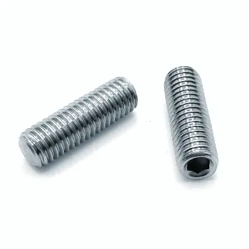 M 6X  8 WKRĘT DOCISKOWY KOŃ.PŁASKA DIN 913 [IMBUS] NIERDZEWNY