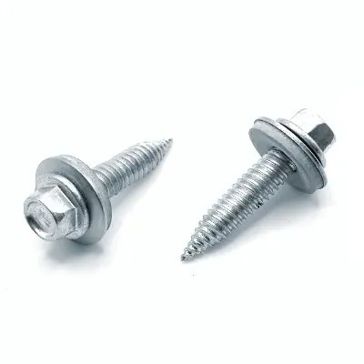 6,0x25 WKRĘT [BIMETAL] EPDM Ø16mm GĘSTY PODWÓJNY GWINT A2 [500 szt]