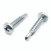 4,8X 16 WKRĘT SAMOWIERCĄCY DO ALUMINIUM DIN 7504 N ŁEB WYPUKŁY [KRZYŻAK] NIERDZEWNY