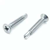 4,2X 25 WKRĘT SAMOWIERCĄCY DO ALUMINIUM DIN 7504 P ŁEB STOŻEK [KRZYŻAK] NIERDZEWNY