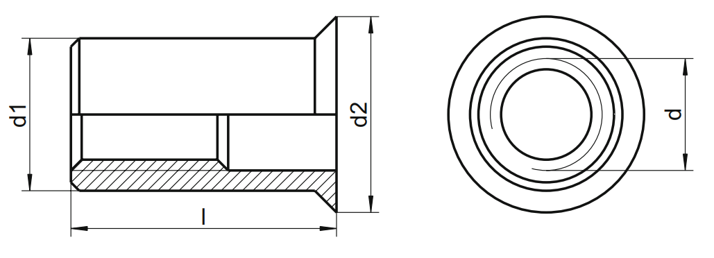 NITONAKRĘTKA KOŁNIERZ STOŻKOWY 9316