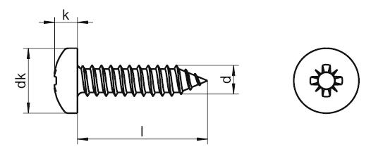 DIN 7981 // ISO 7049 // PN 83116