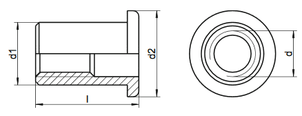 NITONAKRĘTKA KOŁNIERZ PŁASKI 9315